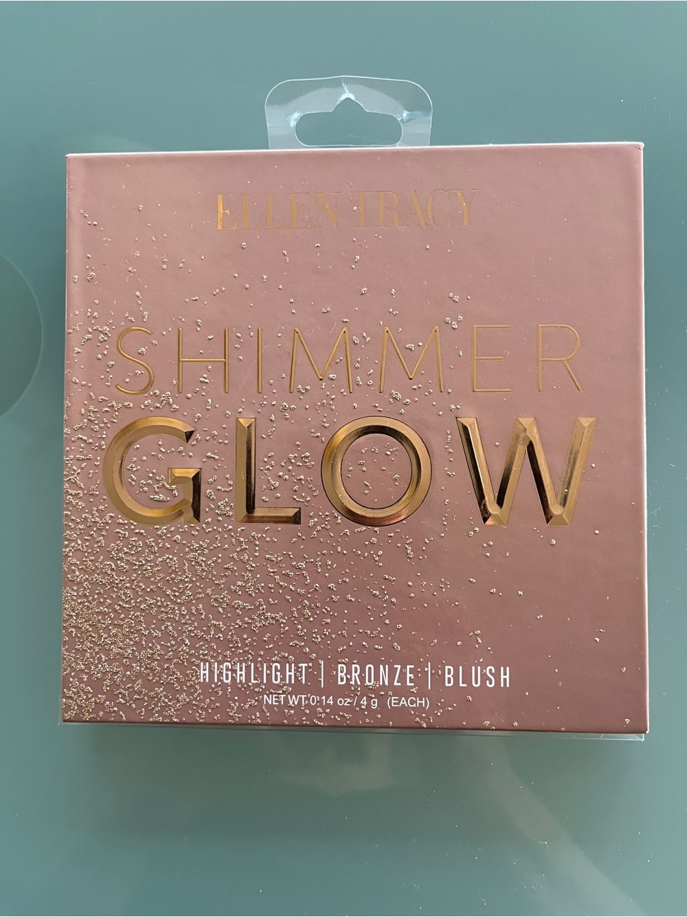 NWT Ellen Tracy Shimmer Glow Bronze  Illuminator blush sexy gorgeous